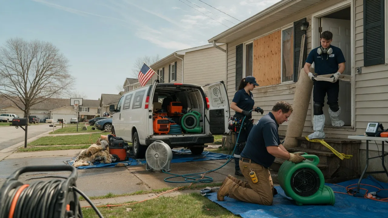 Water Damage Restoration in Saint Marys, OH near me